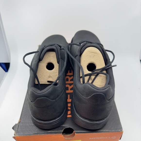 Merrell Mens World Legend 2 Casual Shoes Lace-Up Black Wide J000849W Size 11.5
